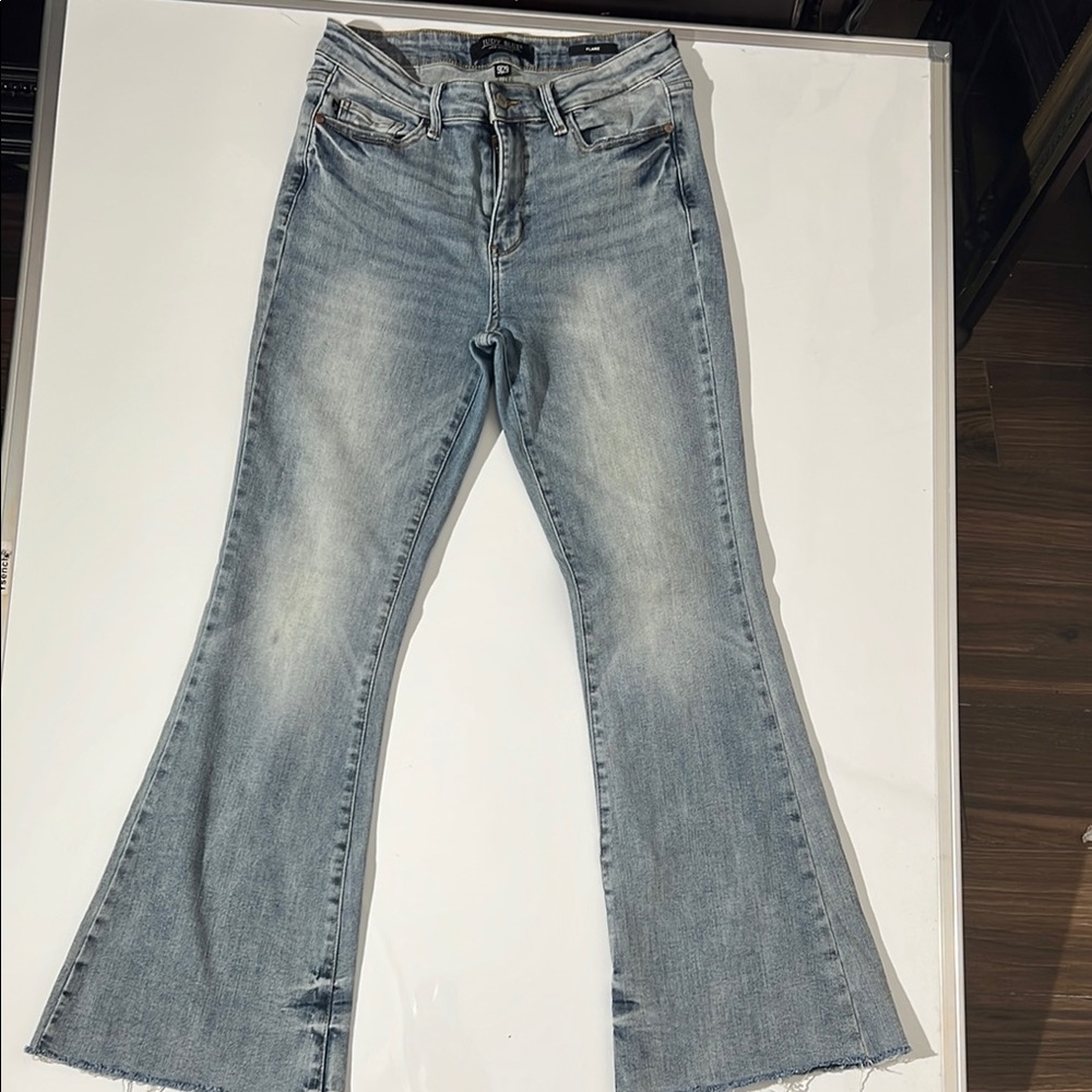 Judy Blue Light Blue Flare Jeans